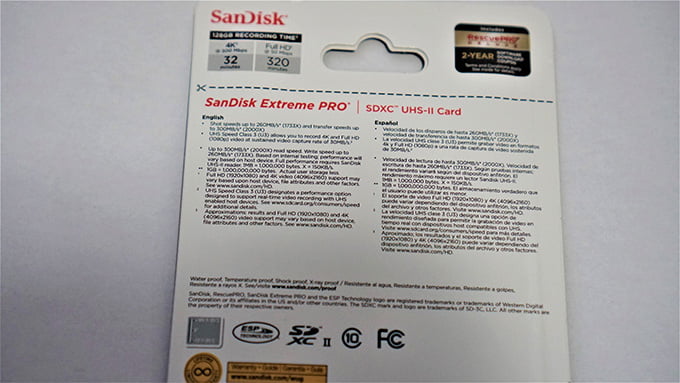 SanDisk Extreme PRO SD UHS-II Memory Card Review 20