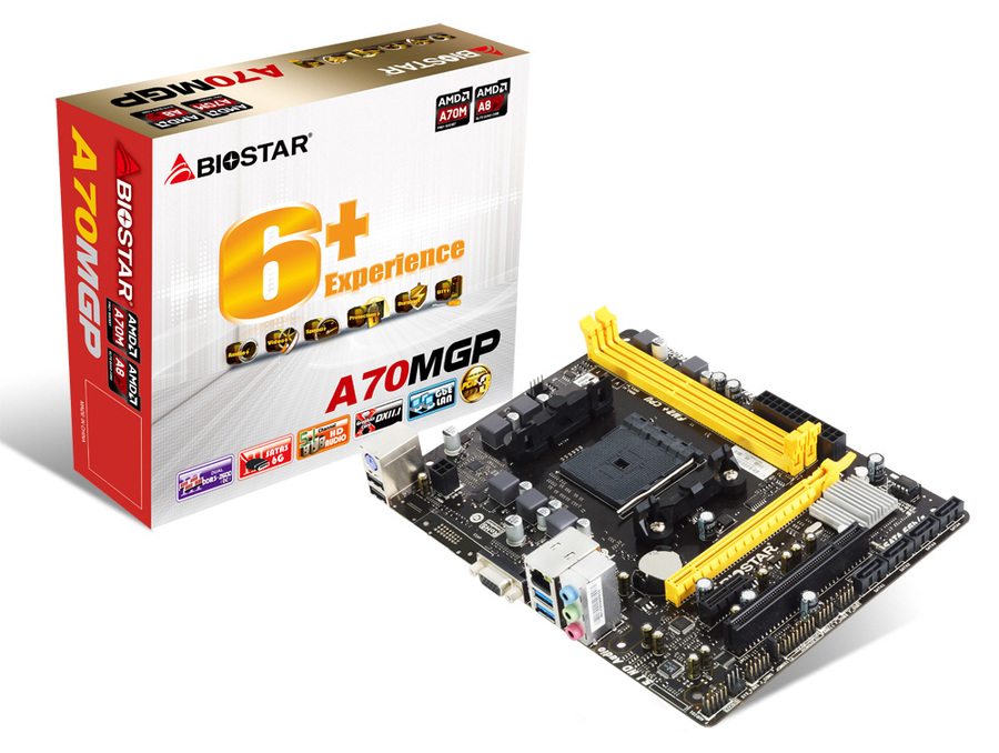 BIOSTAR released the new A70MGP 18