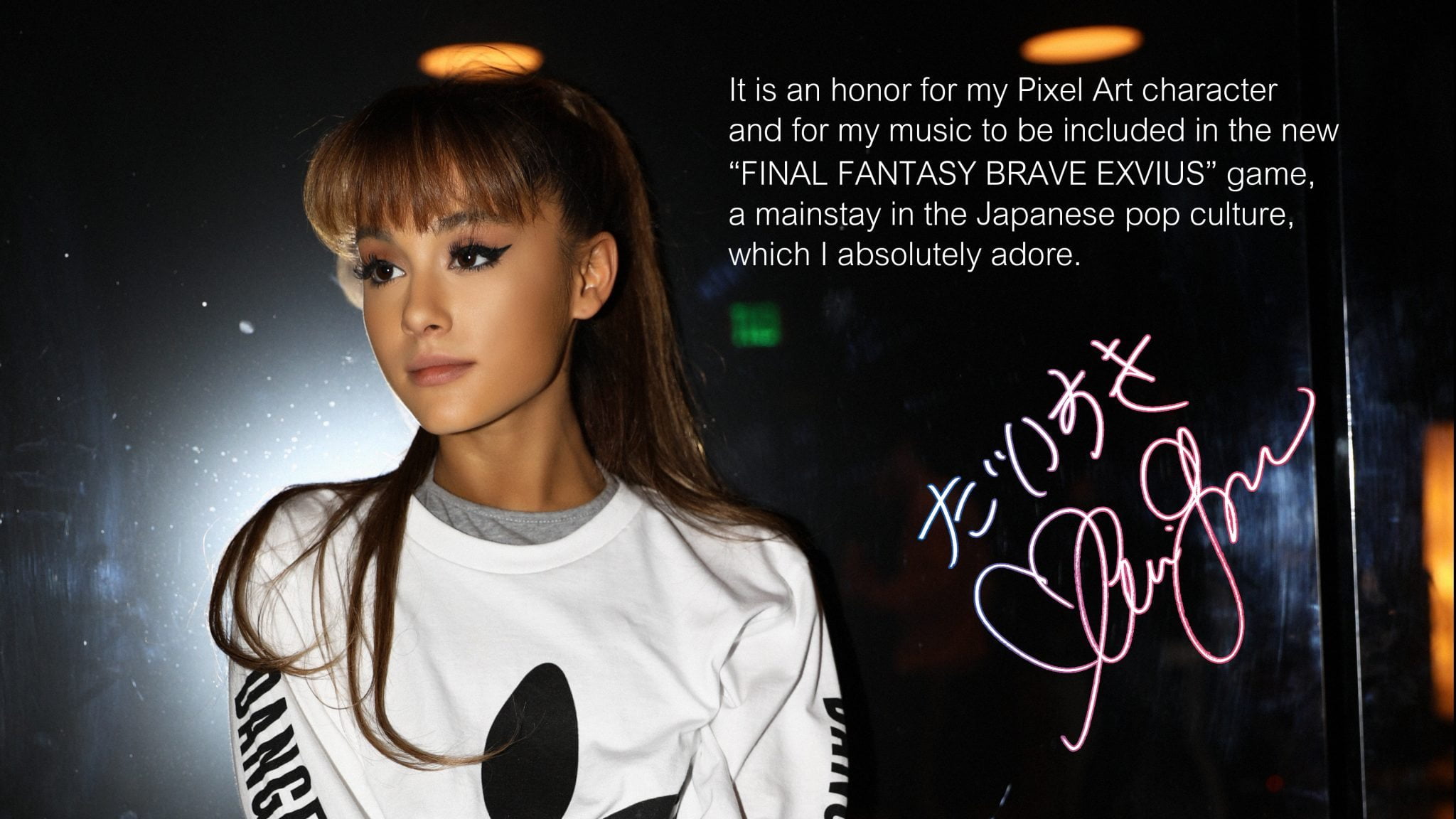 Ariana Grande Joins the Cast of FINAL FANTASY BRAVE EXVIUS 12