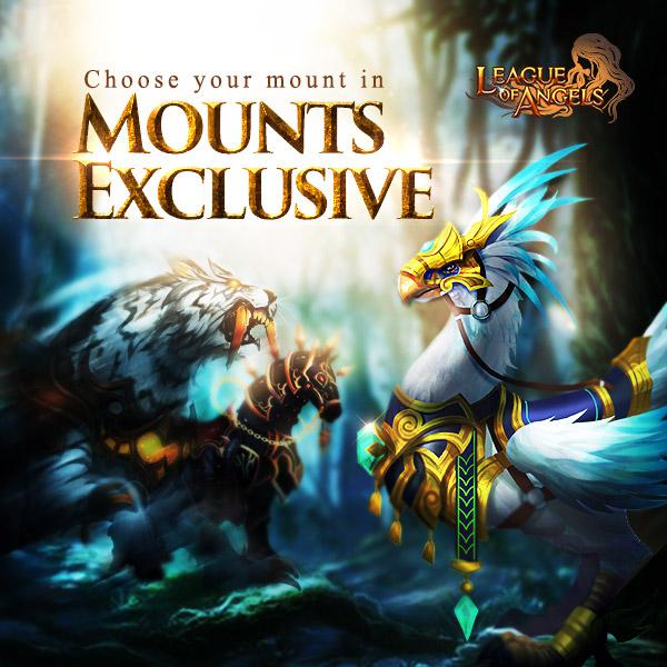 New Fashion and Mounts with League of Angels Events