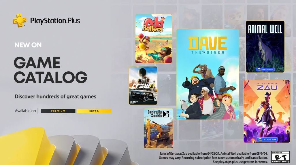 April 2024 PS Plus Game and Classics Catalog Titles Announced: A Gaming Extravaganza 24