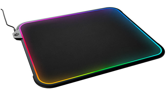 SteelSeries Introduced the First Dual-Surface RGB Illuminated Mousepad - The QcK Prism 15