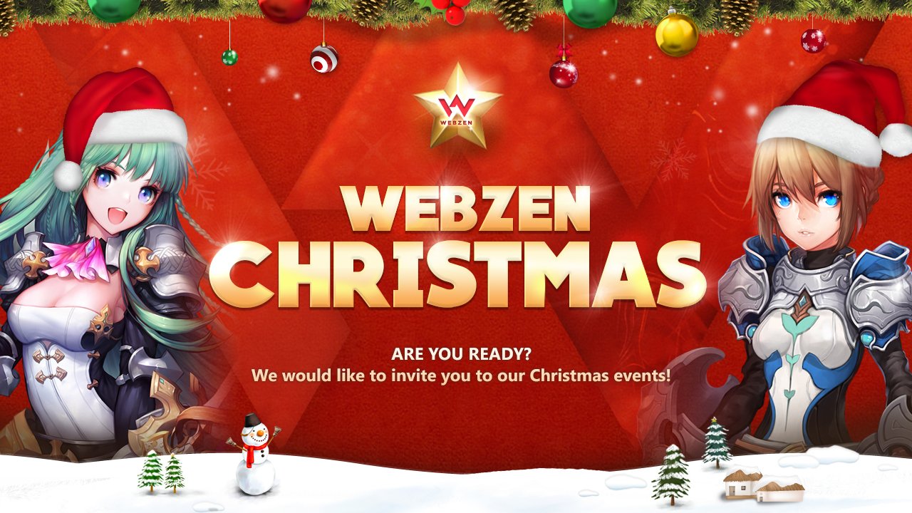 WEBZEN Spreads Christmas Cheer with Festive Events and Update 18