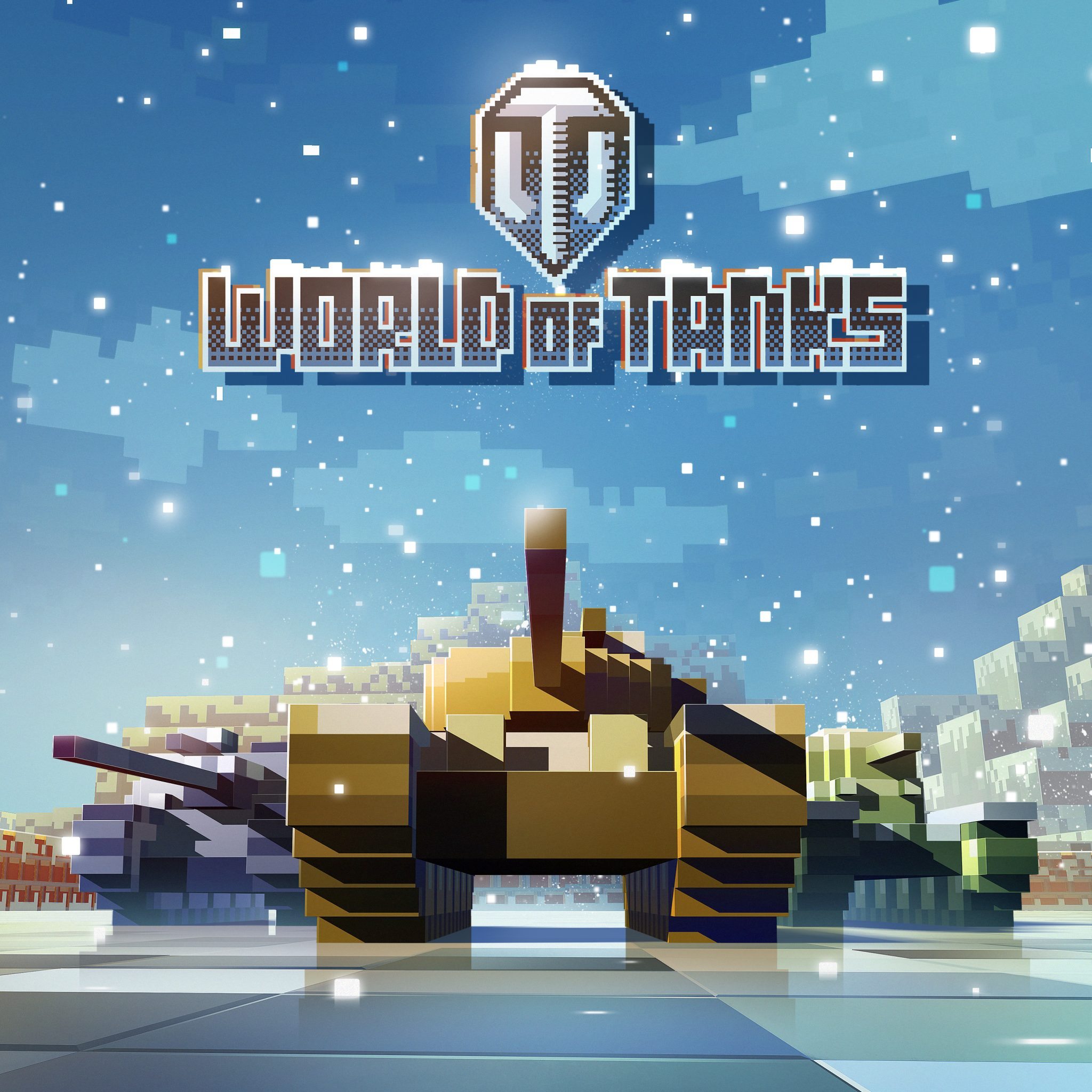 World of Tanks 8-Bit Winter Showdown Mode 14