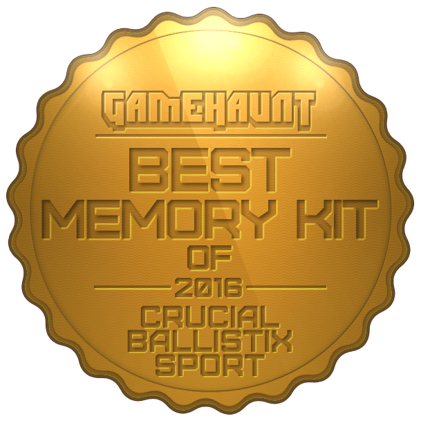 Best Memory Kit of 2016 - Crucial Ballistix Sport
