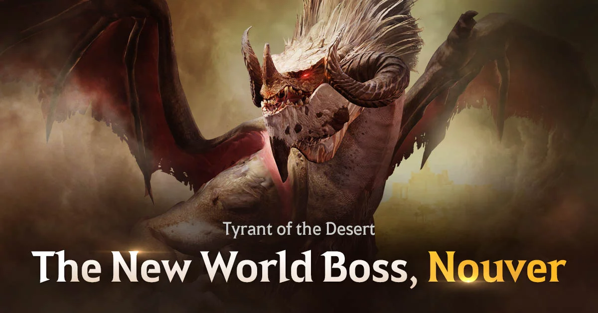 New World Boss Nouver Unleashed in Black Desert Mobile