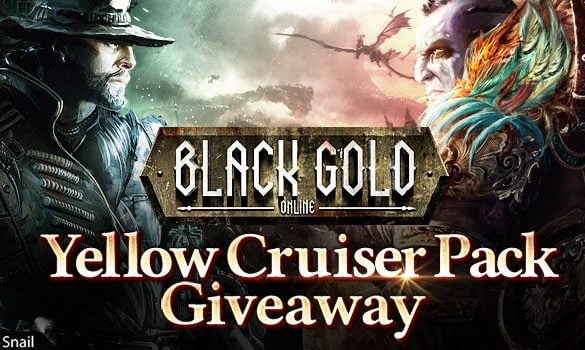 Black Gold Online - Yellow Cruiser Pack Giveaway