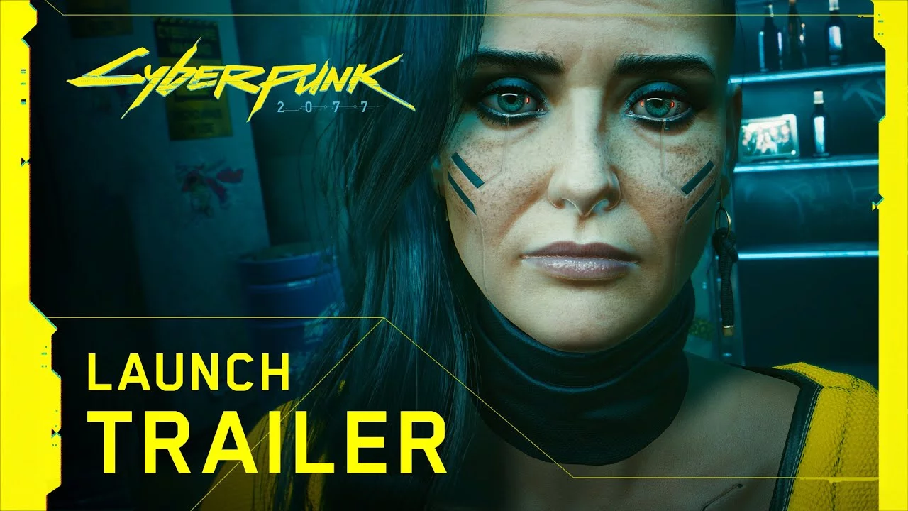 Watch the Cyberpunk 2077 Launch Featuring V