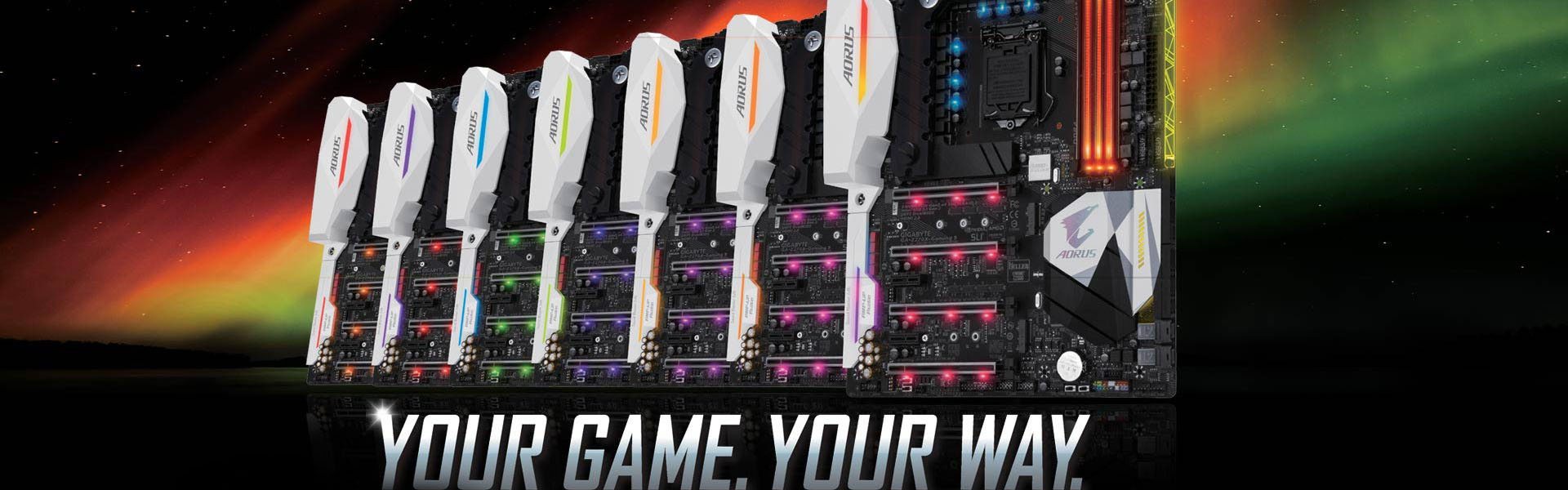 GIGABYTE Launches New AORUS Gaming Motherboards 9