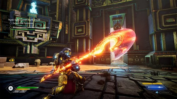Here's your first real look at Godfall, a melee-based action RPG