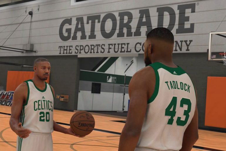 NBA 2K17 and Michael B Jordan Announcement 30