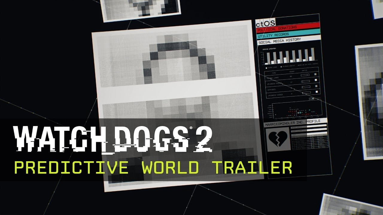 Experience The Power Of Big Data with Watch_Dogs 2 Predictive World 24