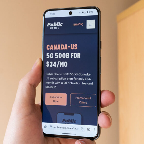 Public Mobile Revives Canada-U.S. Plans Until May 20 27