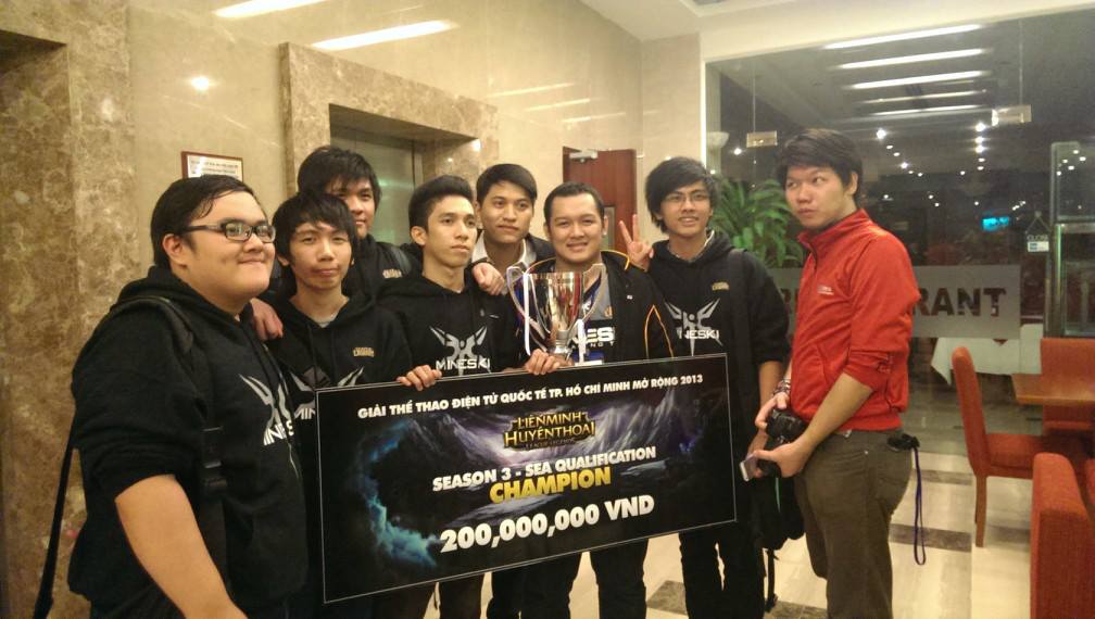Team Mineski will be representing SEA in the League of Legends World Championship 18