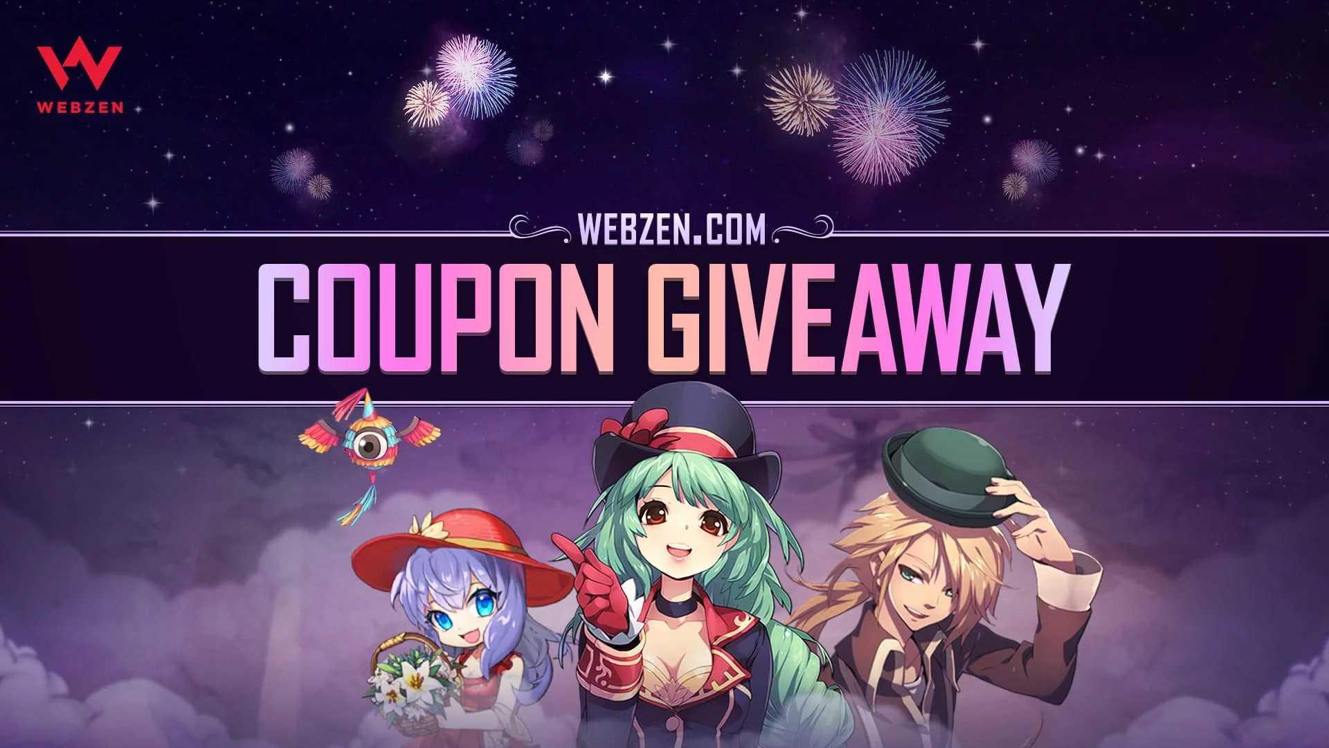 Webzen.com's 10th Anniversary Coupon Giveaway 25